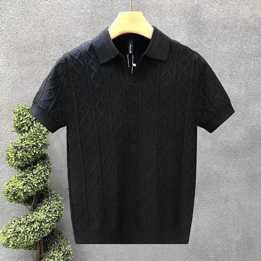 Apex Diamond Knit polo